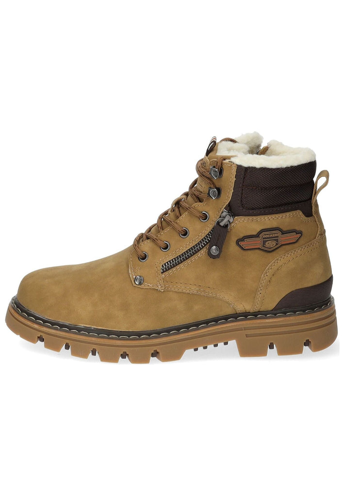 Dockers Stiefelette PU Braun Warmfutter - surf4shoes