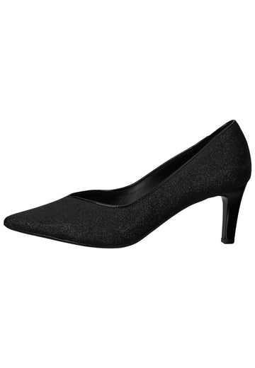 Högl Pumps Leder Schwarz - surf4shoes