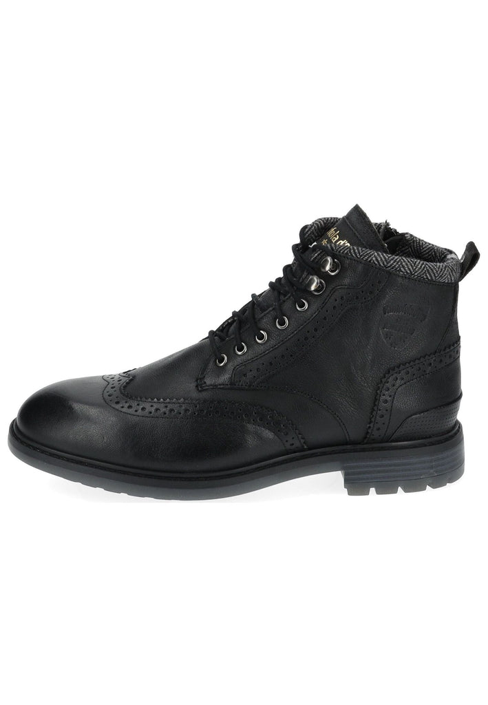 Pantofola d Oro Stiefelette Leder Schwarz - surf4shoes
