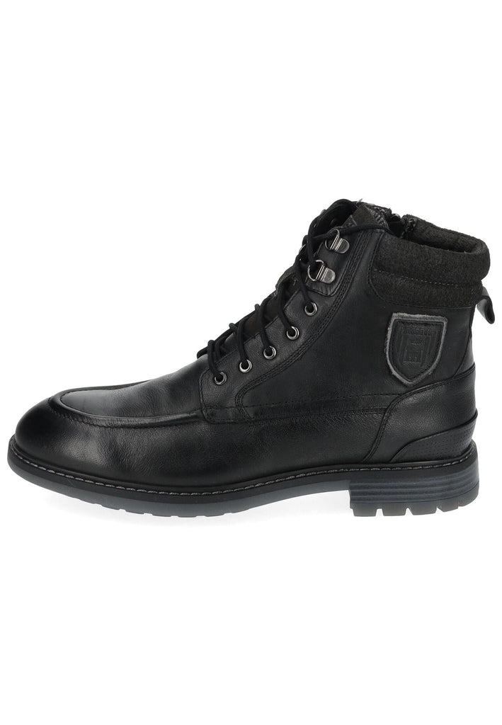Pantofola d Oro Stiefelette Leder Schwarz - surf4shoes
