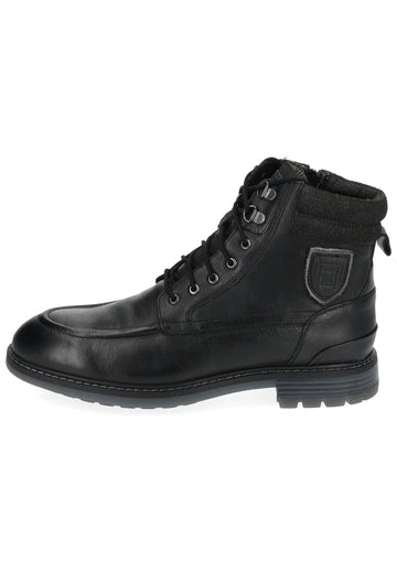 Pantofola d Oro Stiefelette Leder Schwarz - surf4shoes