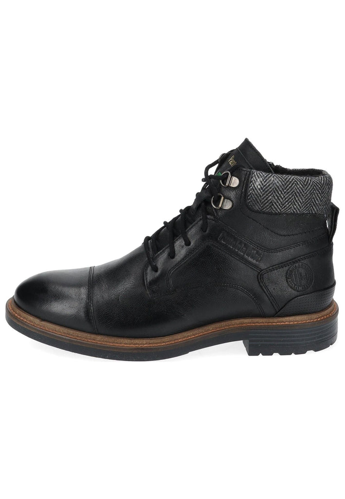 Pantofola d Oro Stiefelette Leder Schwarz - surf4shoes