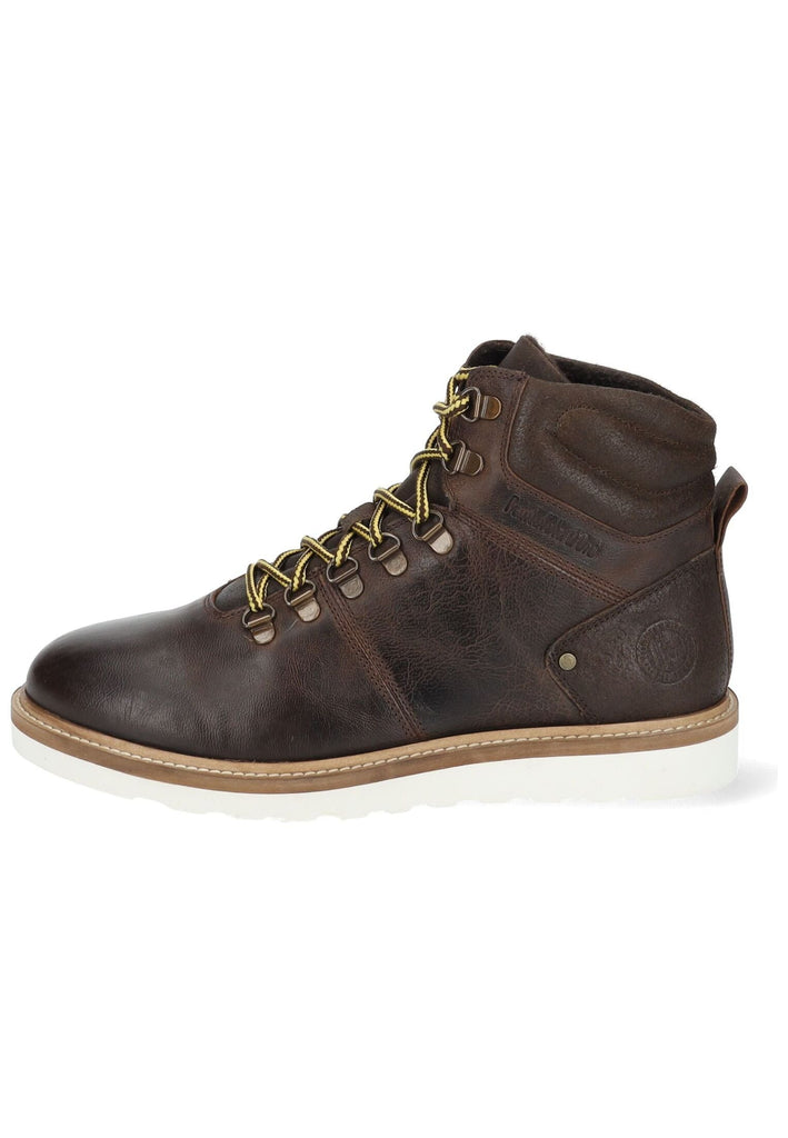 Pantofola d Oro Stiefelette Leder Coffee Warmfutter - surf4shoes