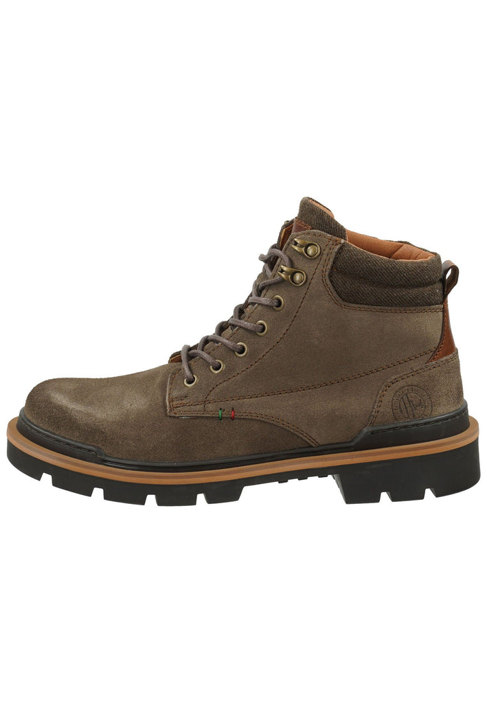 Pantofola d Oro Stiefelette Leder/Textil Taupe - surf4shoes