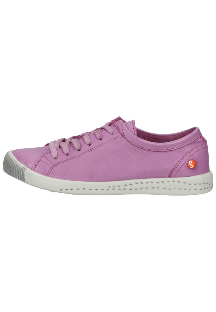 softinos Sneaker Leder Fuchsia - surf4shoes