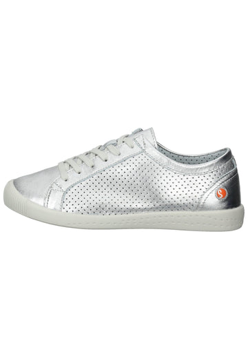 softinos Sneaker Leder Silber - surf4shoes