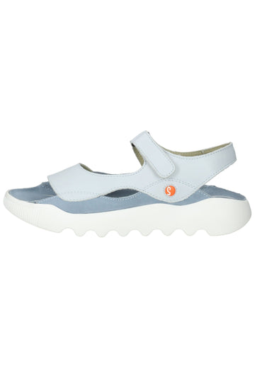softinos Sandalen Leder Hellblau - surf4shoes