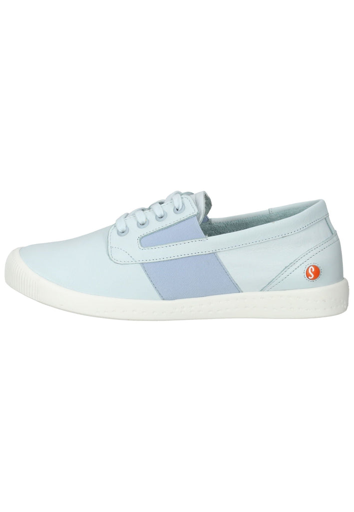 softinos Slipper Leder Hellblau - surf4shoes