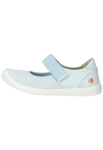 softinos Ballerinas Leder Hellblau - surf4shoes