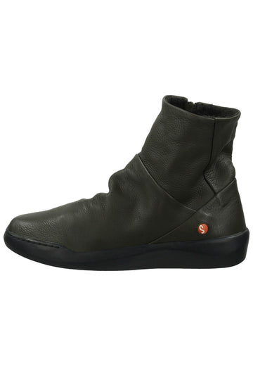 softinos Stiefelette Leder Military Warmfutter - surf4shoes
