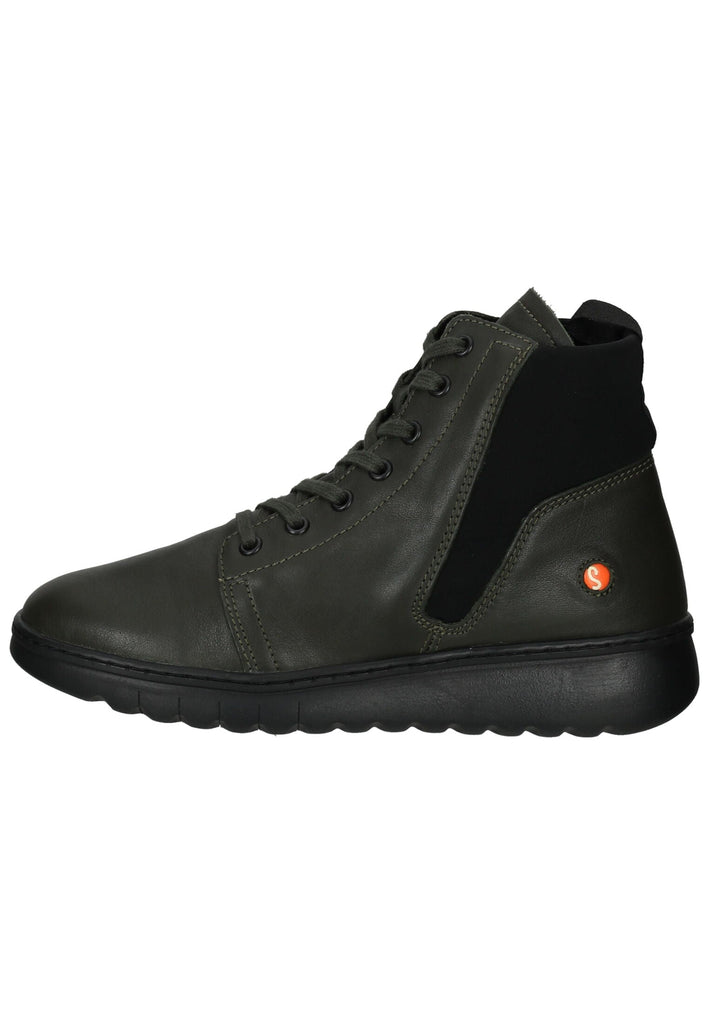 softinos Stiefelette Leder Military - surf4shoes