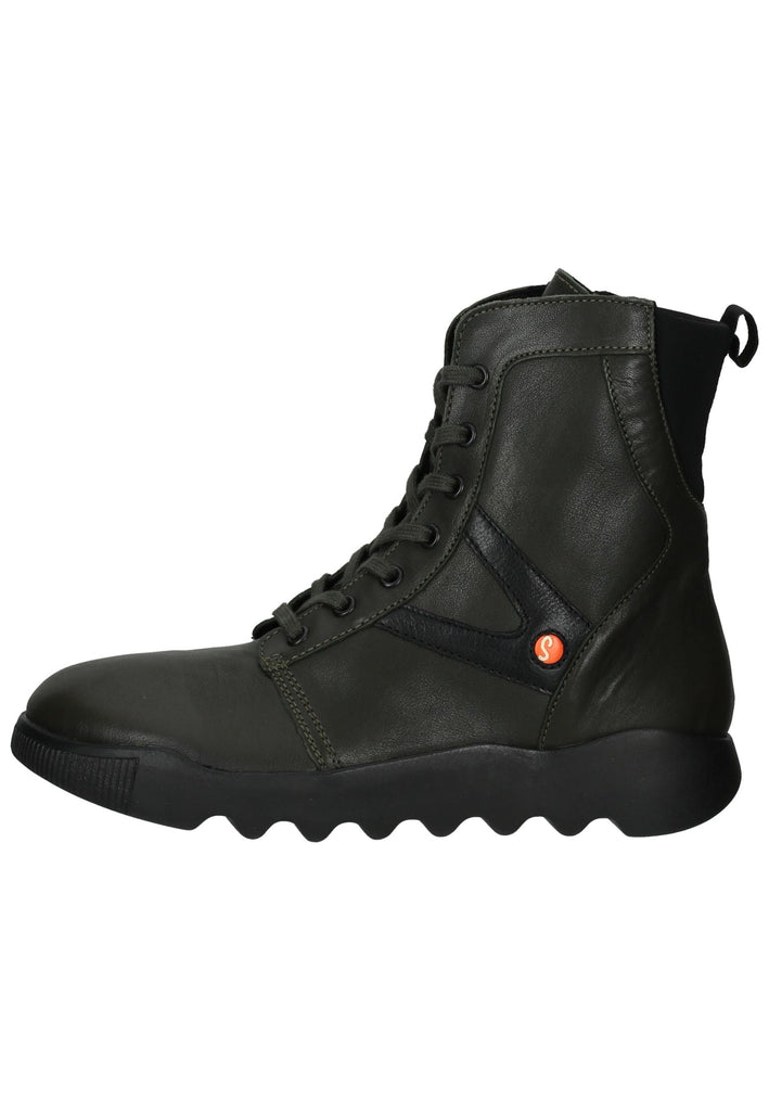 softinos Stiefelette Leder Military - surf4shoes