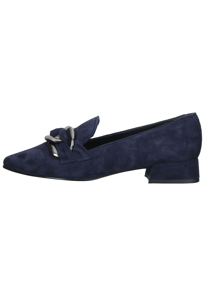 Peter Kaiser Slipper Veloursleder Navy - surf4shoes