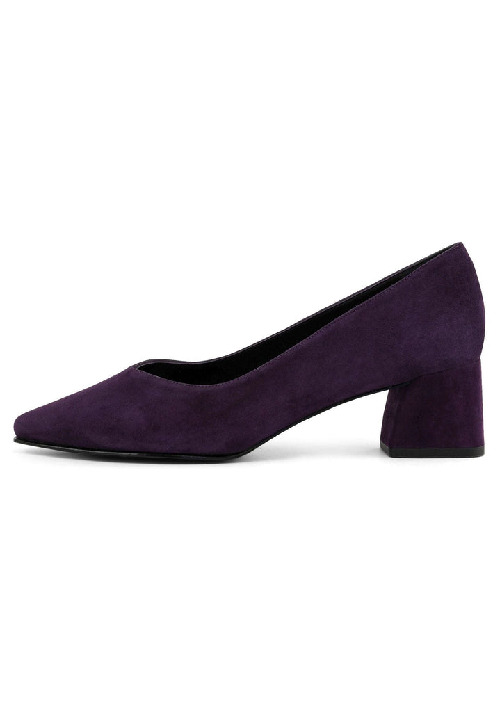 Peter Kaiser Pumps Veloursleder Violett - surf4shoes