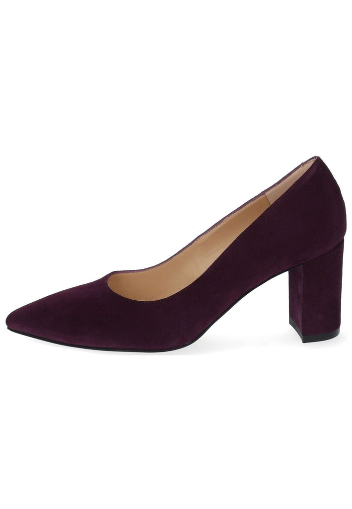 Peter Kaiser Pumps Veloursleder Violett - surf4shoes