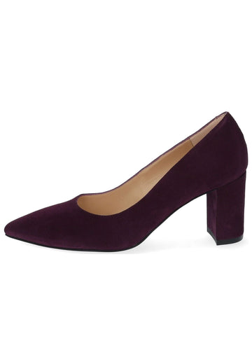 Peter Kaiser Pumps Veloursleder Violett - surf4shoes