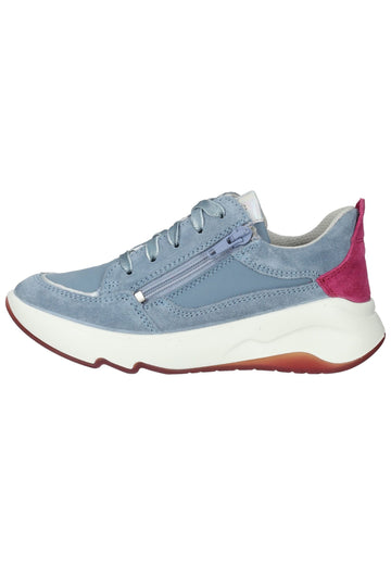 Superfit Sneaker Veloursleder/Textil Blau - surf4shoes