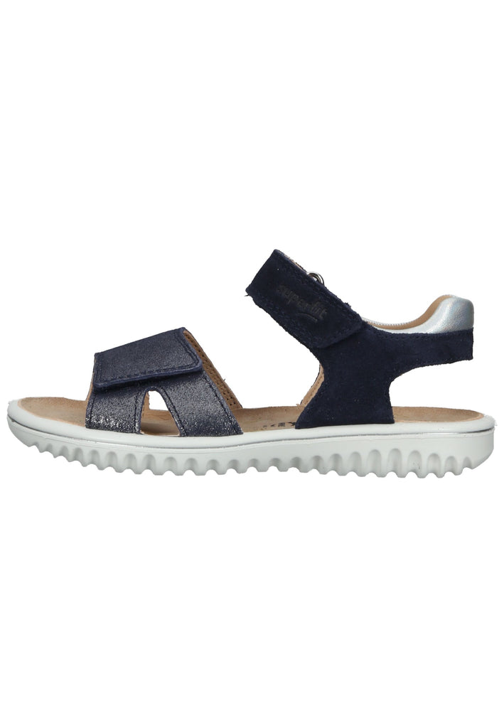 Superfit Sandalen Veloursleder Blau - surf4shoes