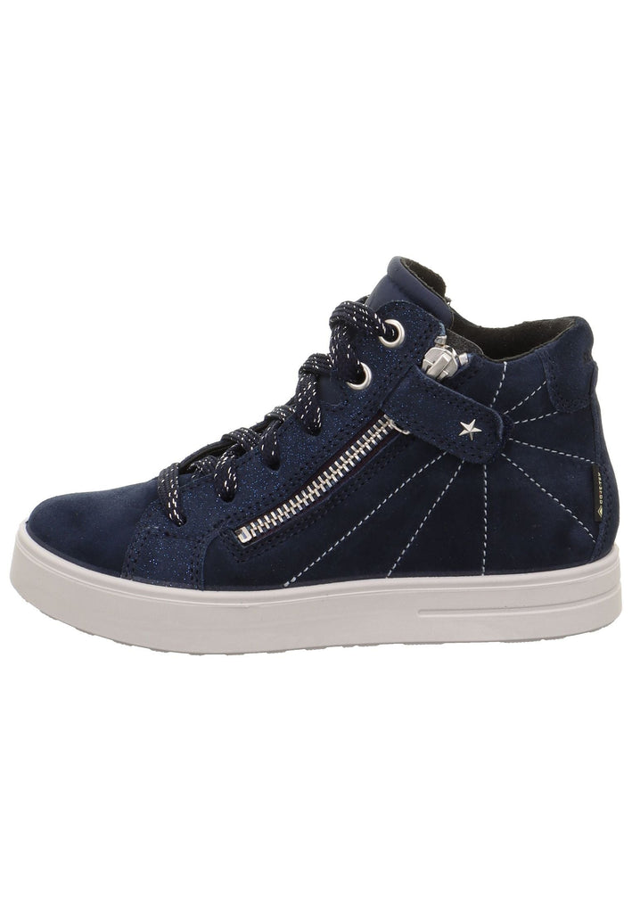 Superfit Sneaker Leder/Textil Blau - surf4shoes
