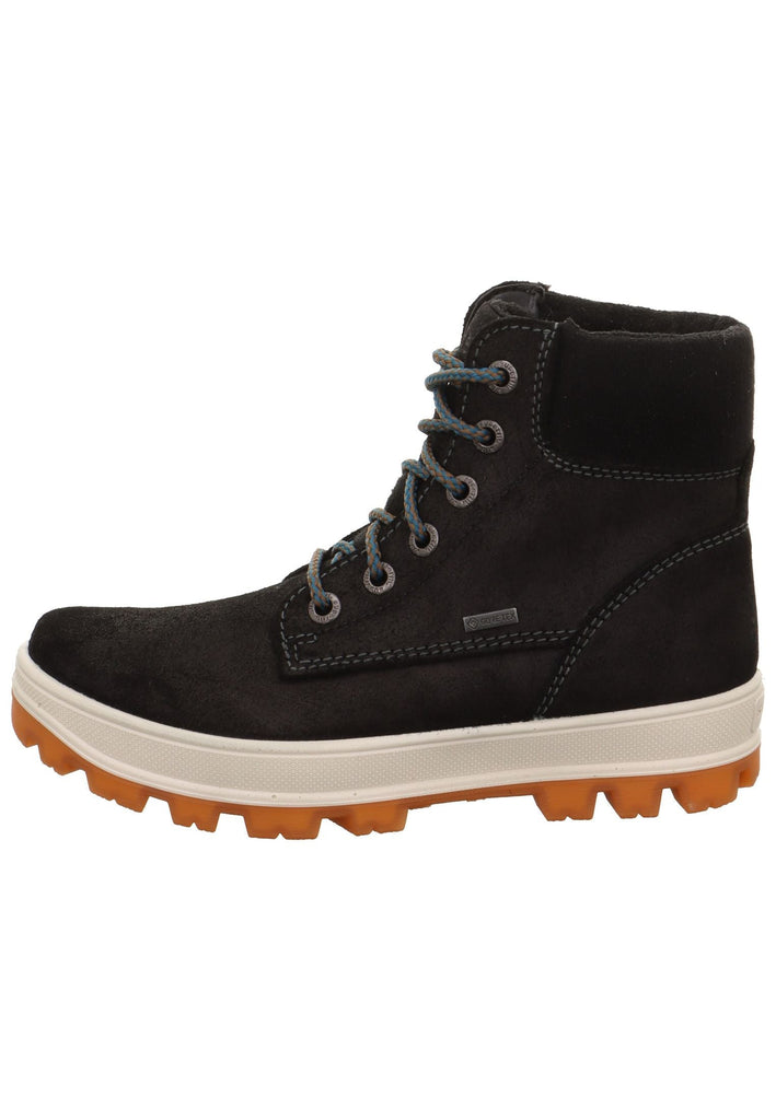 Superfit Stiefelette Leder/Textil Schwarz - surf4shoes