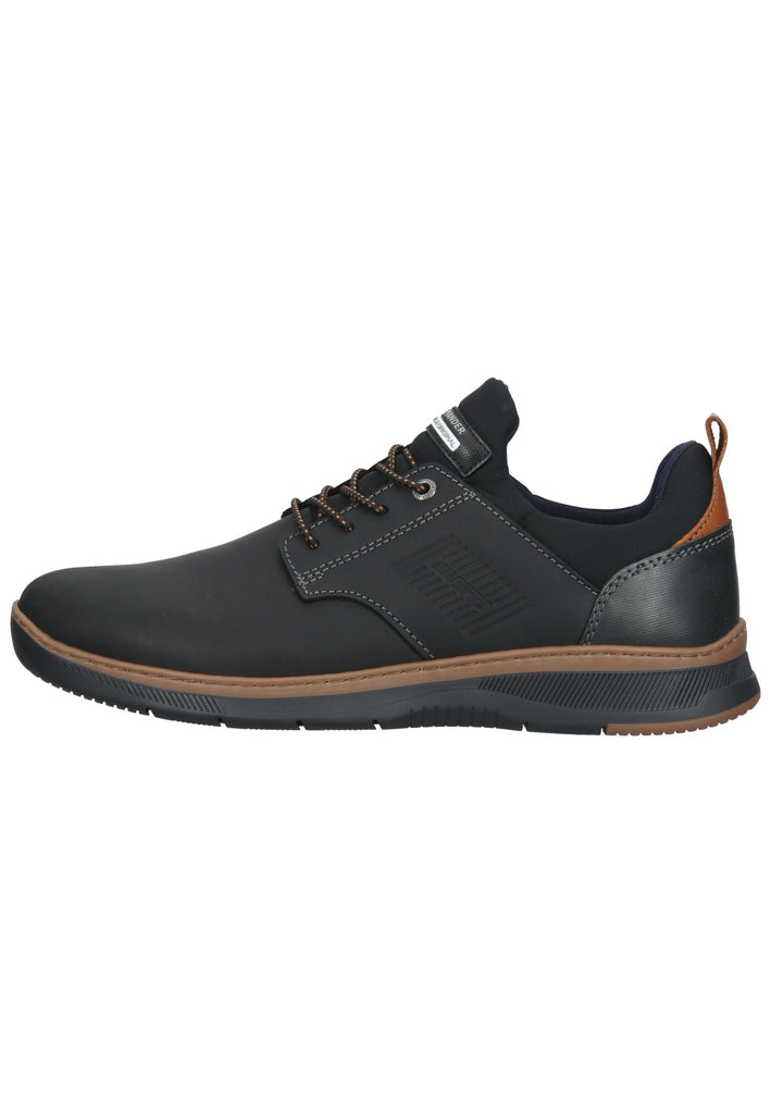 Salamander Sneaker Leder Schwarz/Braun - surf4shoes