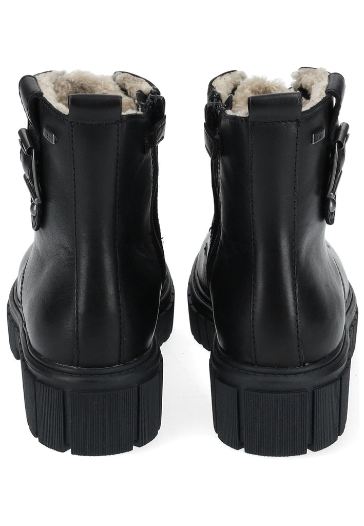 Lurchi Stiefelette Nappaleder Schwarz Warmfutter - surf4shoes