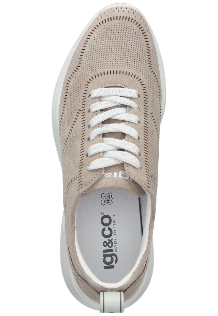 IGI&CO Sneaker Leder Beige - surf4shoes