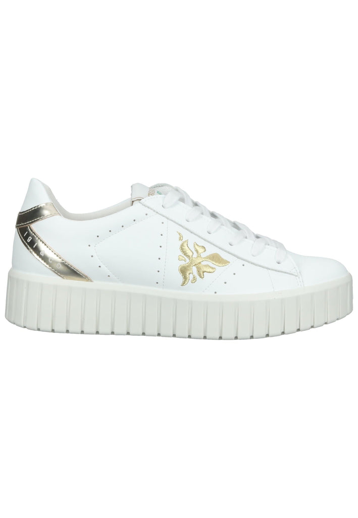 IGI&CO Sneaker Leder Weiß/Gold - surf4shoes