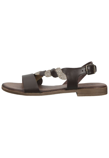 IGI&CO Sandalen Leder Braun/Silber - surf4shoes