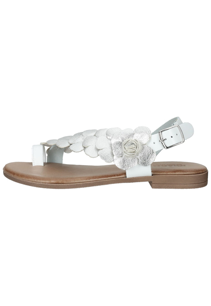 IGI&CO Sandalen Leder Weiß/Silber - surf4shoes