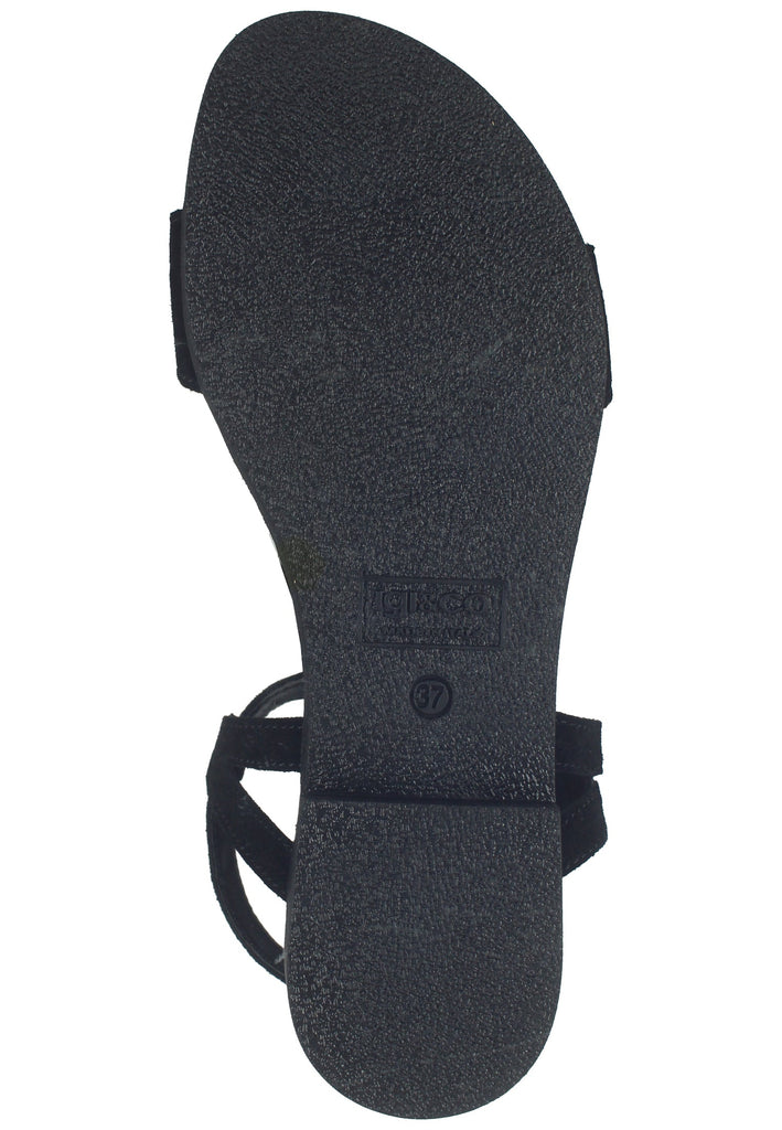 IGI&CO Sandalen Leder Schwarz - surf4shoes