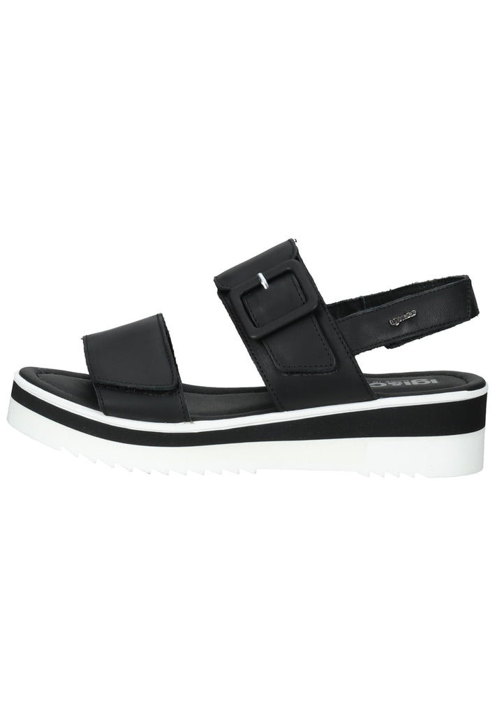 IGI&CO Sandalen Nappaleder Schwarz - surf4shoes