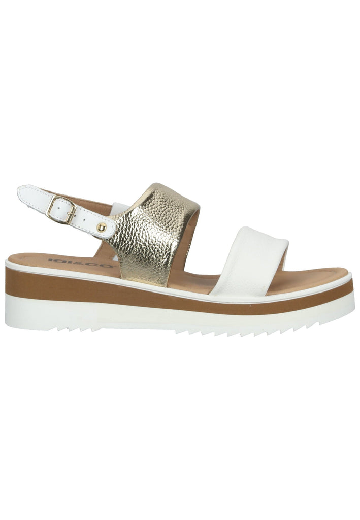 IGI&CO Sandalen Nappaleder Weiß - surf4shoes