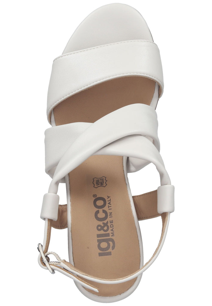 IGI&CO Sandalen Nappaleder Weiß - surf4shoes
