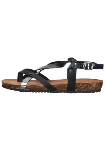 IGI&CO Sandalen Leder Schwarz/Grau - surf4shoes
