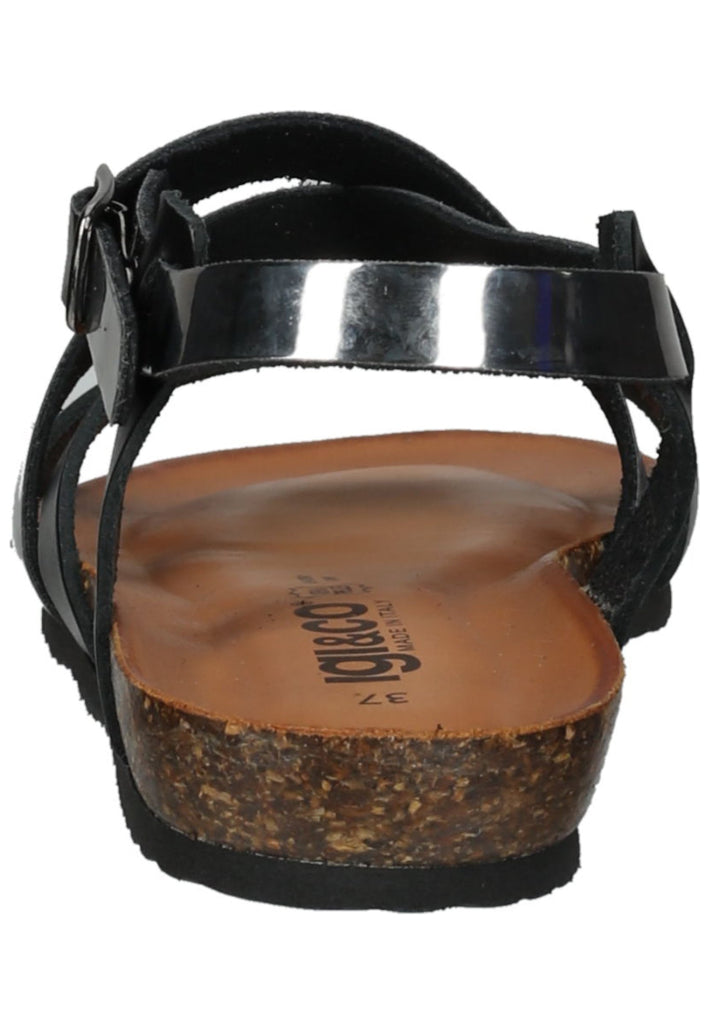 IGI&CO Sandalen Leder Schwarz - surf4shoes