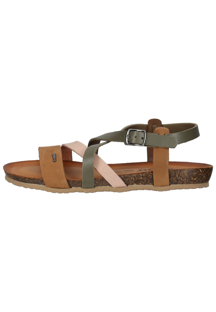 IGI&CO Sandalen Leder Braun/Grün - surf4shoes