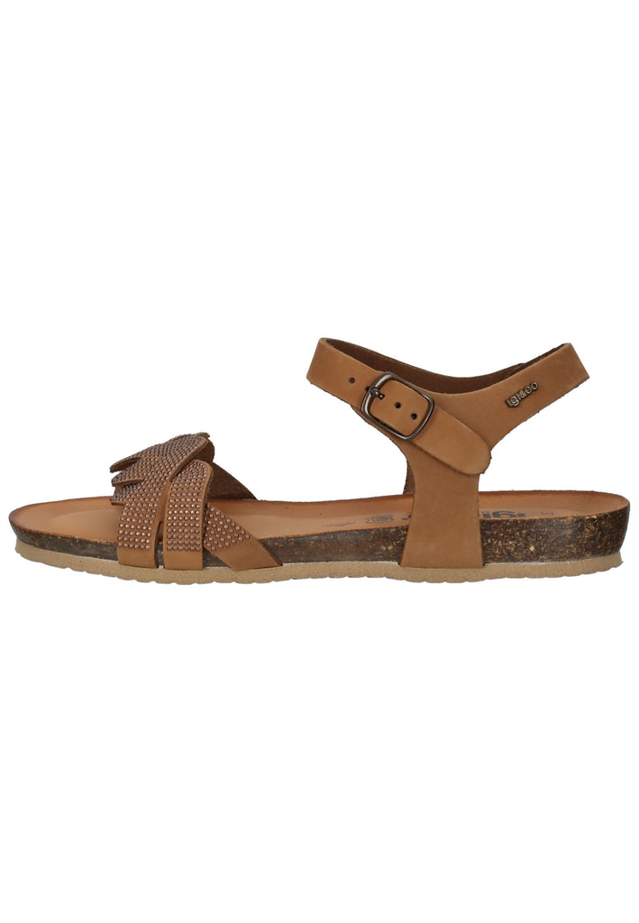 IGI&CO Sandalen Nubukleder Brandy - surf4shoes