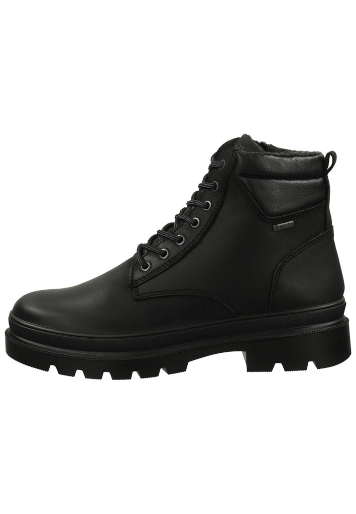 IGI&CO Stiefelette Nubukleder Schwarz Warmfutter - surf4shoes