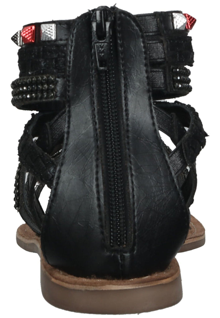 Lazamani Sandalen Leder Schwarz - surf4shoes