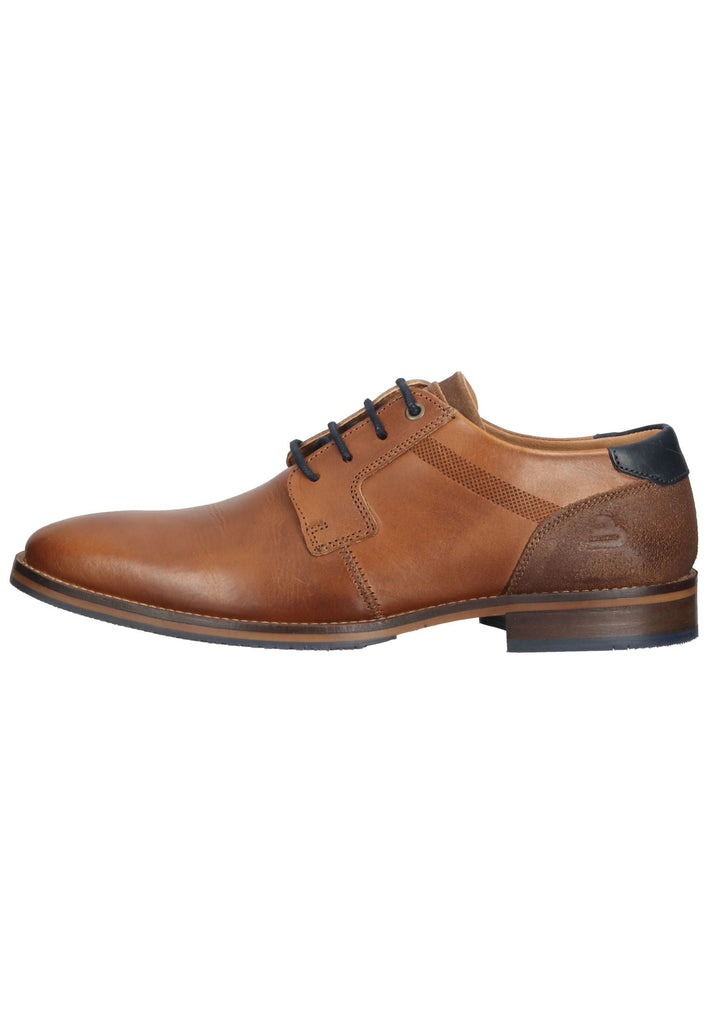 Bullboxer Businessschuhe Glattleder Cognac - surf4shoes
