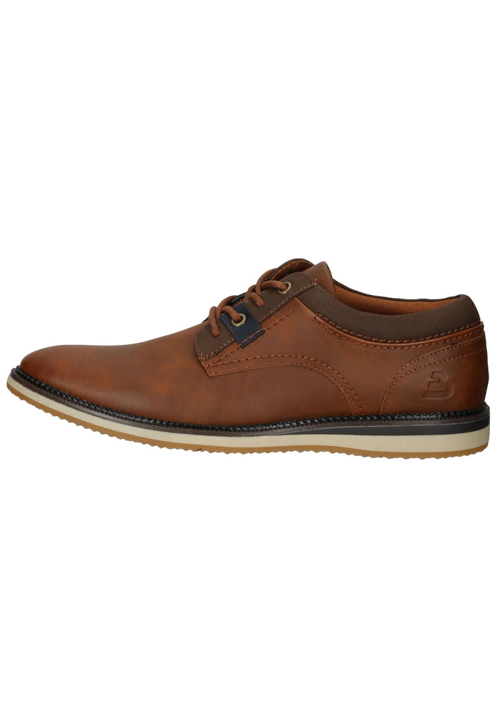 Bullboxer Businessschuhe Lederimitat Cognac - surf4shoes
