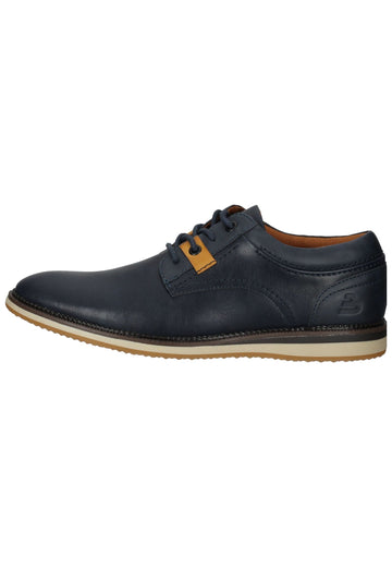Bullboxer Businessschuhe Lederimitat Navy - surf4shoes