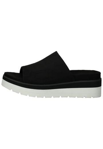 Bullboxer Pantoletten Textil Schwarz - surf4shoes