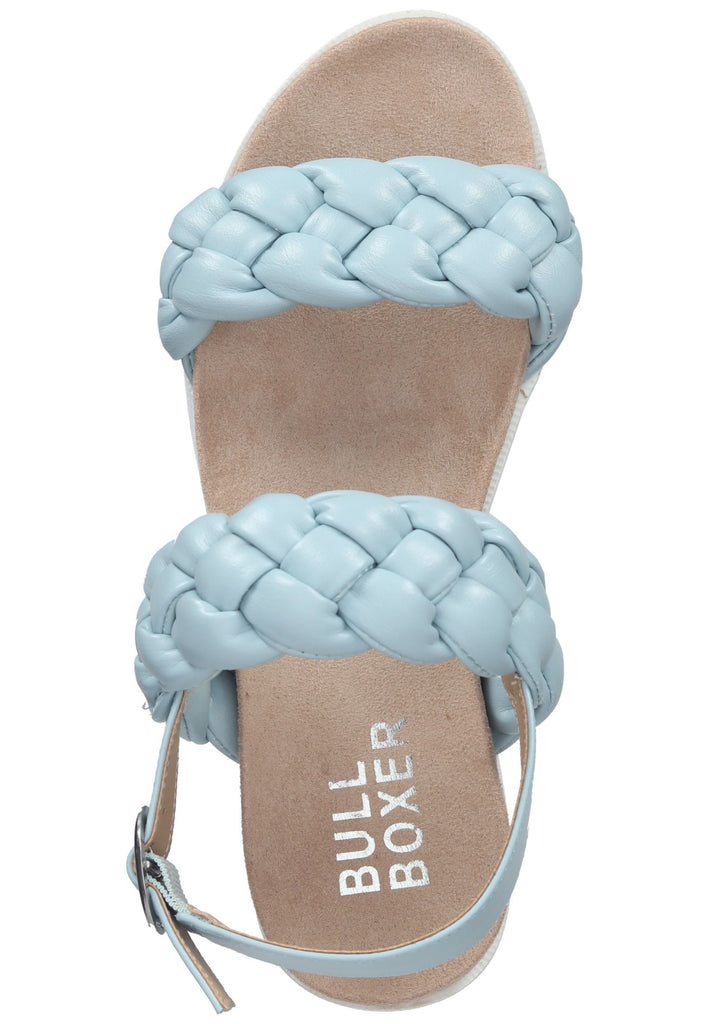 Bullboxer Sandalen Lederimitat Hellblau - surf4shoes