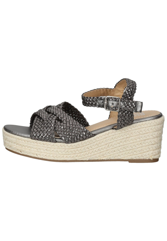 Bullboxer Sandalen Lederimitat/Textil Grau - surf4shoes