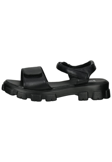 Bullboxer Sandalen Lederimitat Schwarz - surf4shoes