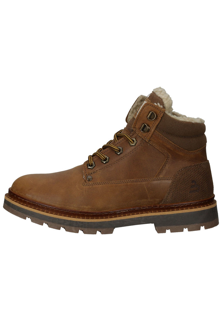 Bullboxer Stiefelette Glattleder Braun - surf4shoes