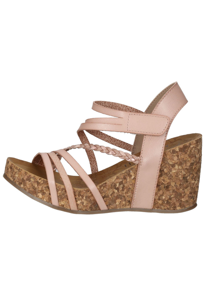Blowfish Sandalen Lederimitat Rosa - surf4shoes