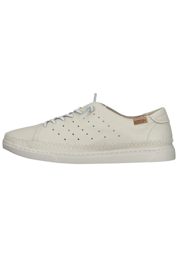 Pikolinos Sneaker Leder Hellbeige - surf4shoes